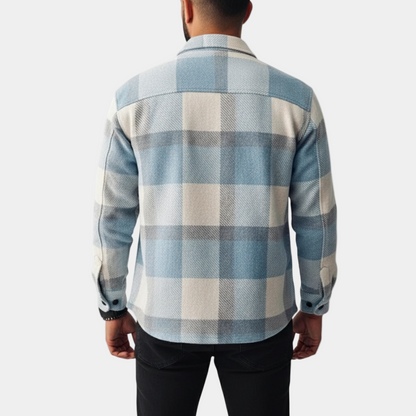 Heren Overshirt Geruit – Warm Overshirt Heren Met Voering Casual & Outdoor
