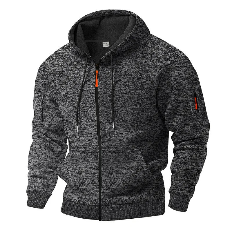 Heren Fleece Vest – Warm Comfortabel Fleece Vest Met Rits