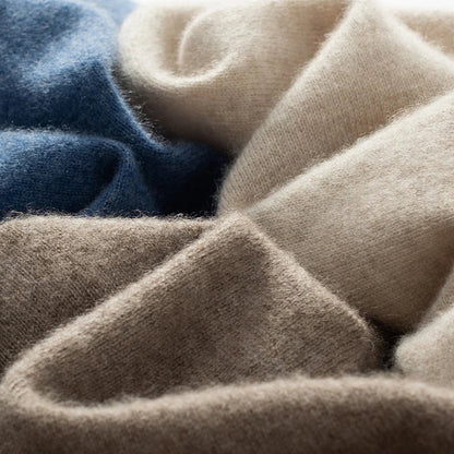 Lerano – Heren Coltrui Luxe Gebreide Trui Elegant Modern