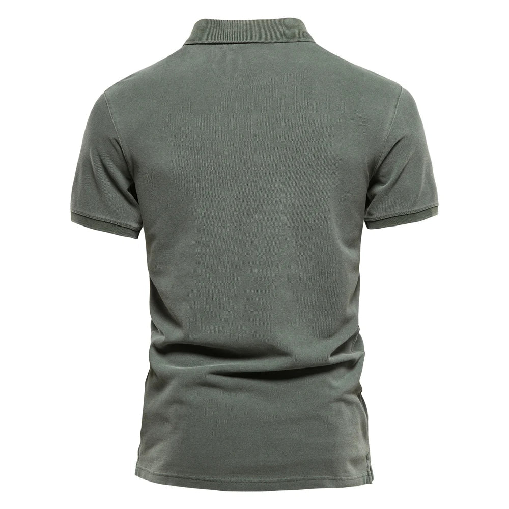 Heren Polo Shirt Korte Mouw Casual Poloshirt Heren