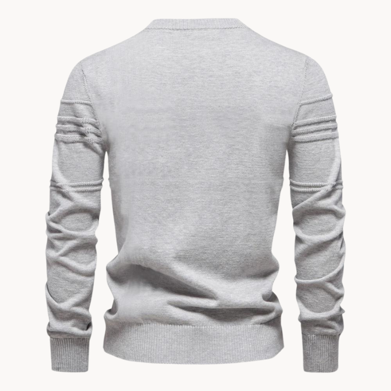 Heren Trui Met Streepdesign – Warme Trui Heren Casual & Elegant