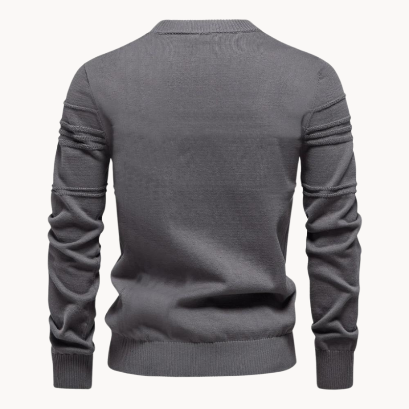 Heren Trui Met Streepdesign – Warme Trui Heren Casual & Elegant