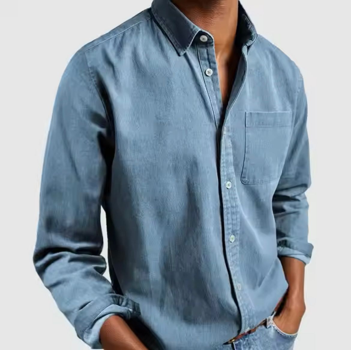 Vince – Overhemd Heren Casual Slim Fit