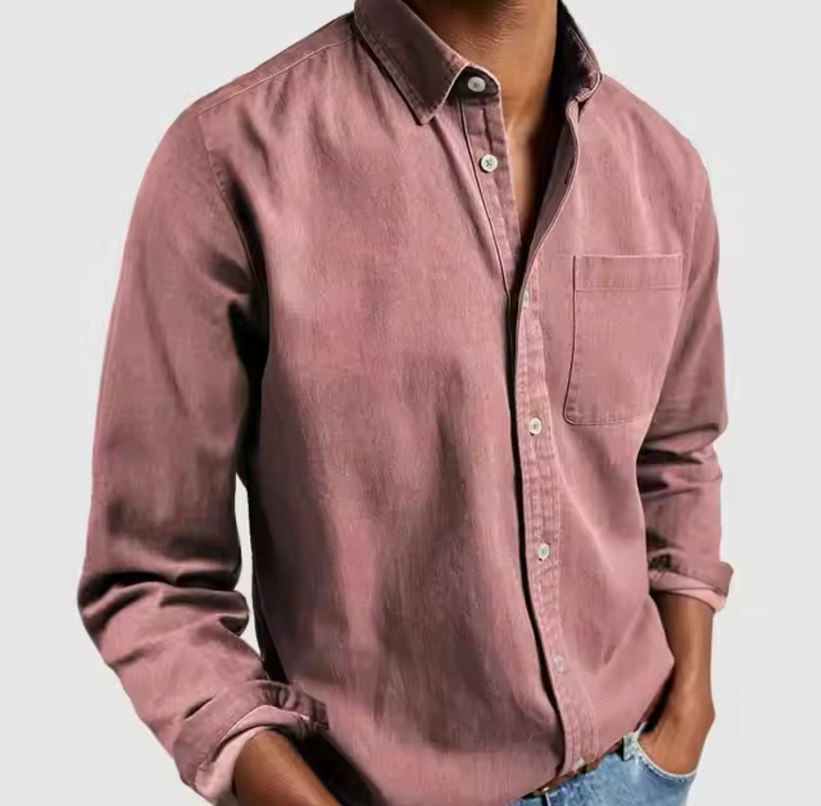 Vince – Overhemd Heren Casual Slim Fit
