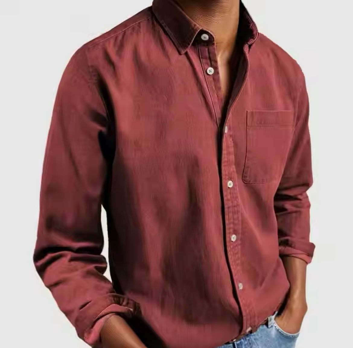 Vince – Overhemd Heren Casual Slim Fit