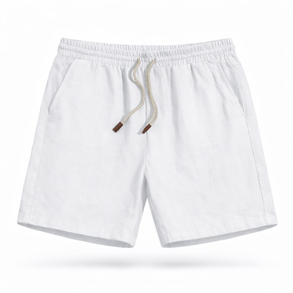 Linnen Shorts - Elastische Taille met Trekkoord