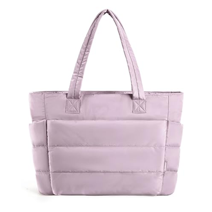 Dames Shopper Tas – Gewatteerde Schoudertas Licht & Ruim