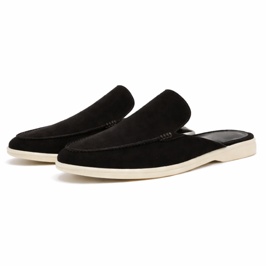 Instap Loafer met Open Hiel - Mule Model