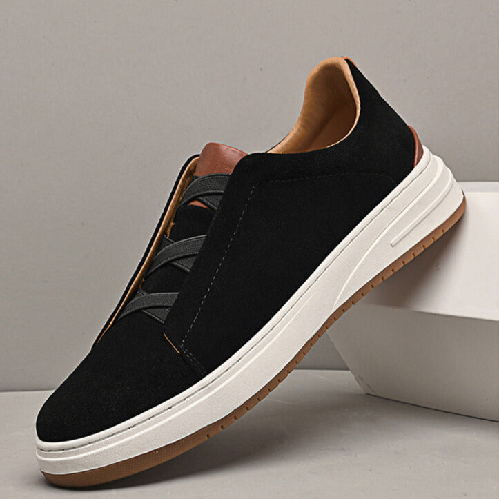 Heren Suède Schoenen – Comfortabele Instappers & Tijdloze Klasse