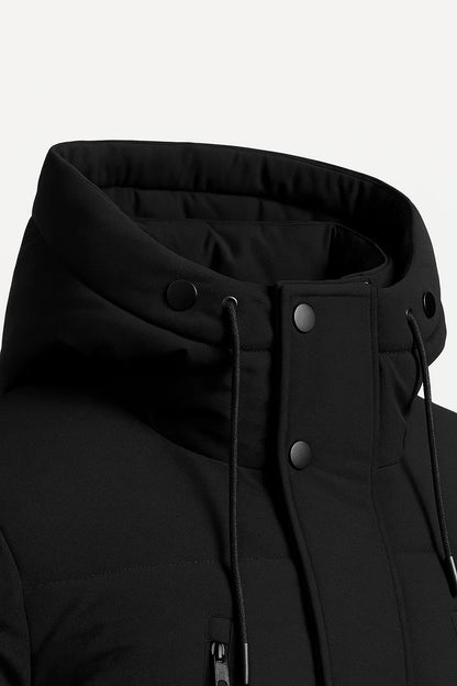Heren Winterjas Waterdicht Puffer – Warme Gewatteerde Jas Winter Waterproof
