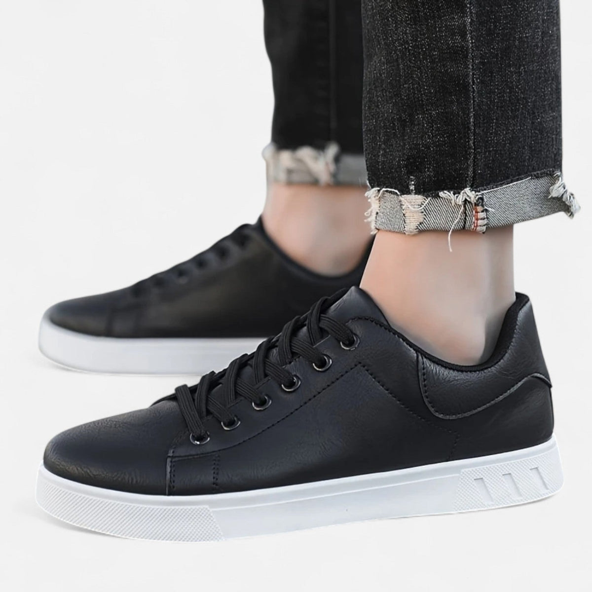 Heren Sneakers Veters Smart Casual – Antislip Comfort Schoenen