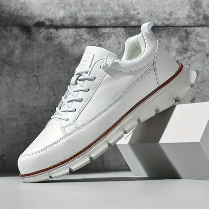 Heren Leren Sneakers – Lichtgewicht Draagcomfort