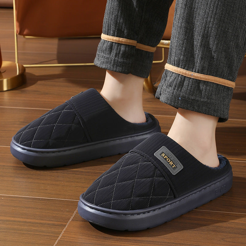 Timo – Pantoffels Heren Warm Comfort Zacht Casual Voor Binnen