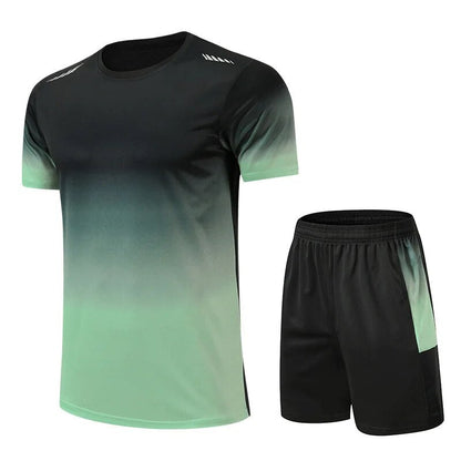 Heren Sportset – T-Shirt & Shorts Activewear