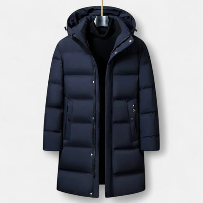 Heren Winter Parka – Warme Lange Jas Heren Winter Waterafstotend Winddicht