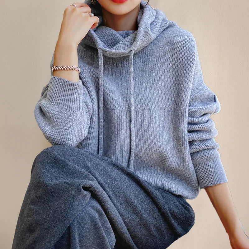 Dames Hoodie – Zachte Fleece Gevoerd – Stijlvolle Comfort Fit met Verborgen Zakken
