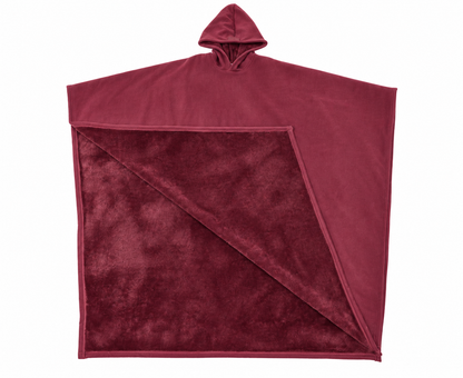 Oversized Hoodie Deken met Capuchon - Zachte Fleece Draagbare Deken