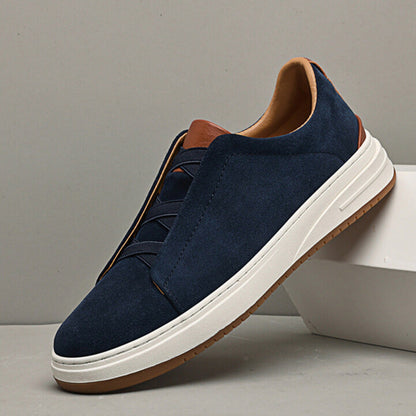 Heren Suède Schoenen – Comfortabele Instappers & Tijdloze Klasse