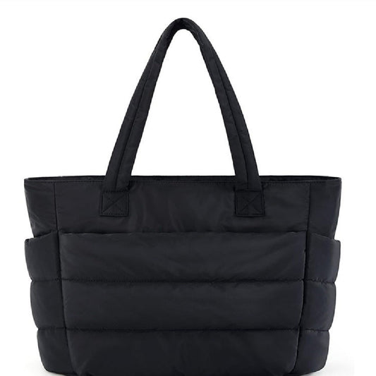 Dames Shopper Tas – Gewatteerde Schoudertas Licht & Ruim