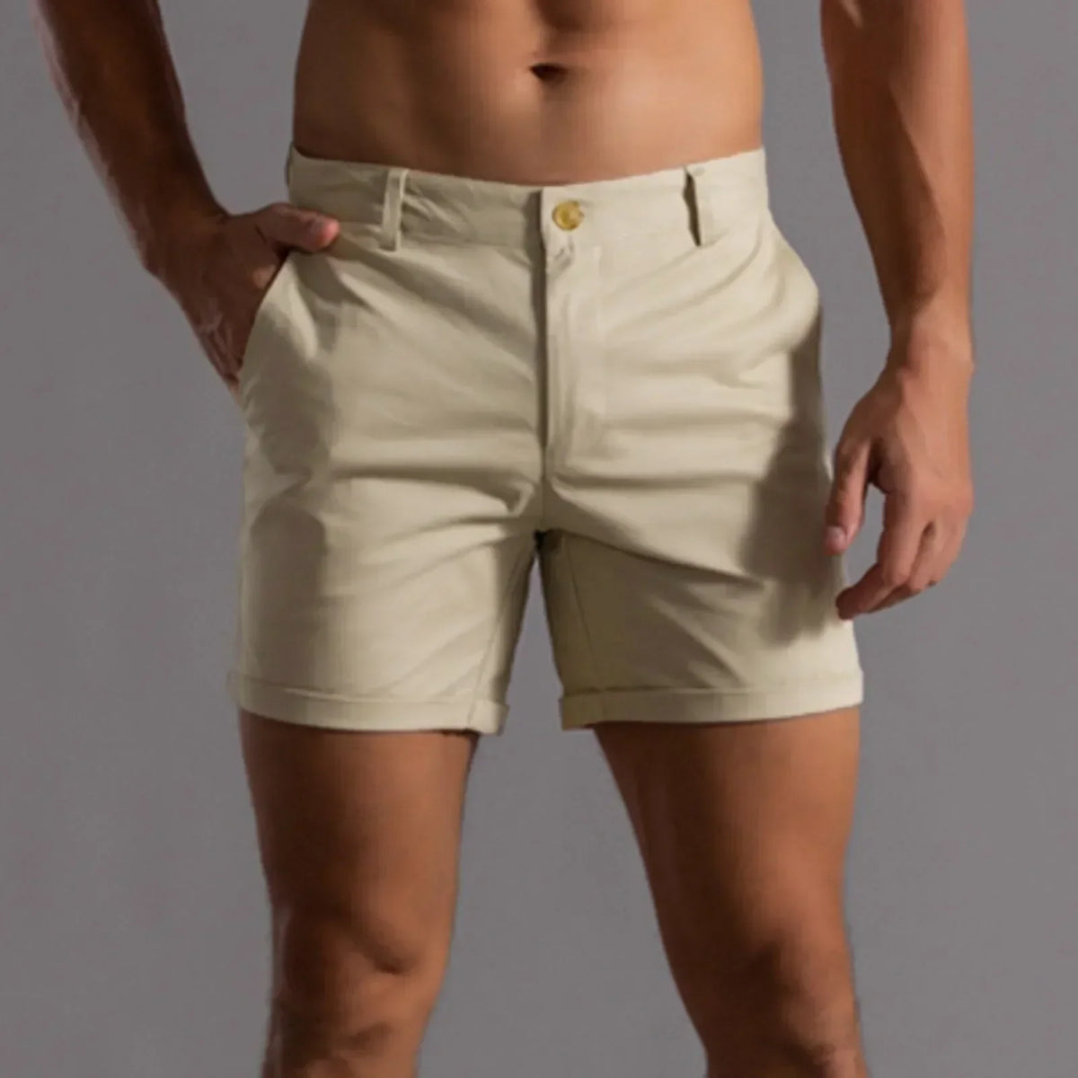 Tom – Chino Short Heren Zomer Korte Broek Heren Casual Short Slim Fit