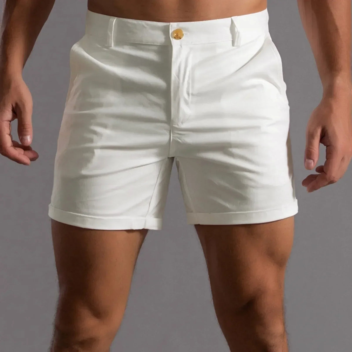 Tom – Chino Short Heren Zomer Korte Broek Heren Casual Short Slim Fit