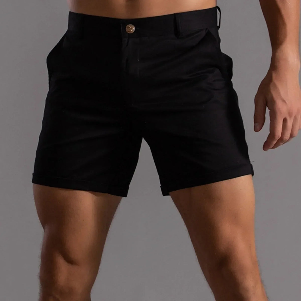 Tom – Chino Short Heren Zomer Korte Broek Heren Casual Short Slim Fit
