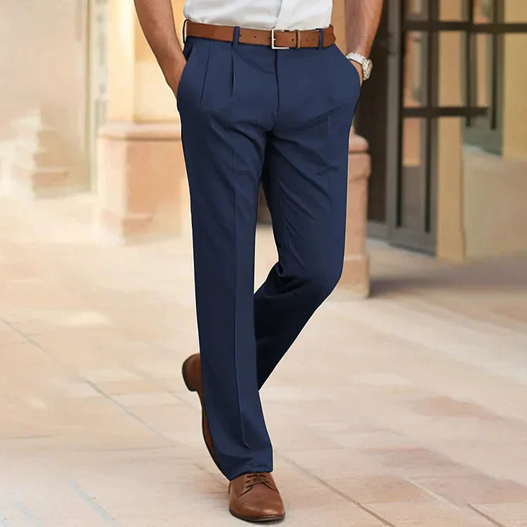 Brent – Heren Pantalon Slim Fit Nette Broek Comfortabel