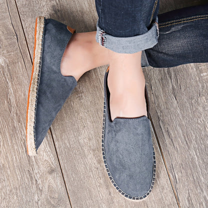 Dex – Loafers Heren Zomer Canvas Instappers Heren Casual Schoenen Heren
