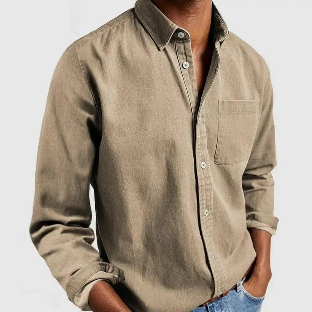 Vince – Overhemd Heren Casual Slim Fit