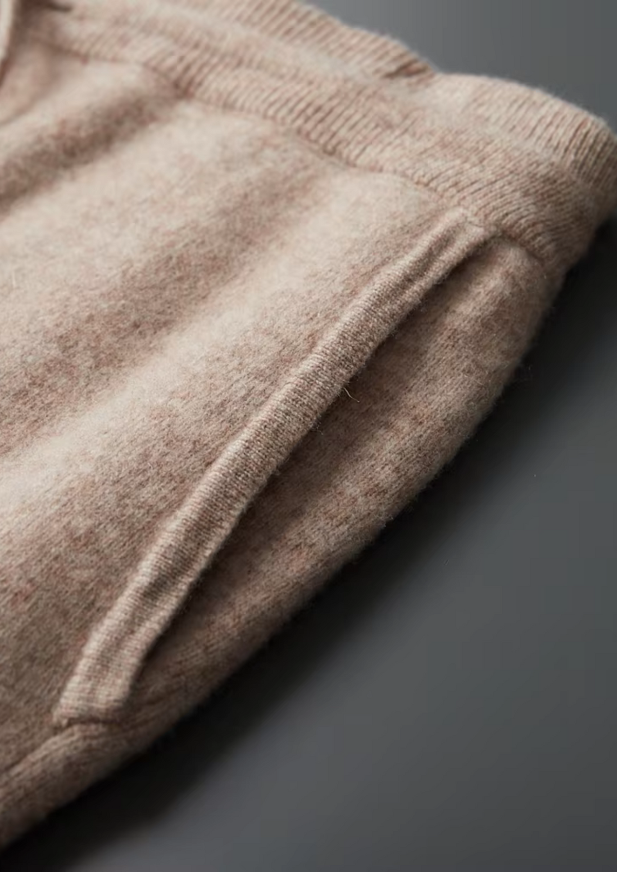 Luxe Heren Loungewear Set – Gebreid, Ritssluiting & Comfortabele Pasvorm