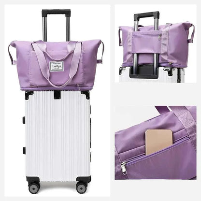 Opvouwbare Reistas Handbagage Weekendtas Vliegtuig Uitbreidbaar