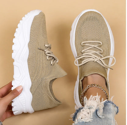 Dames Sneakers Lichtgewicht – Casual Instap Schoenen