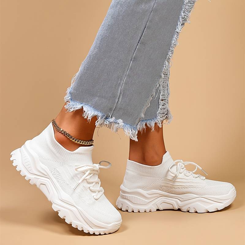 Dames Sneakers Lichtgewicht – Casual Instap Schoenen