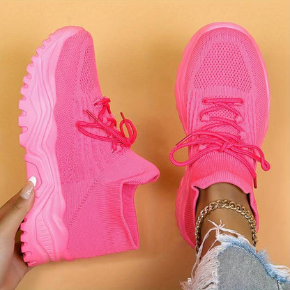 Dames Sneakers Lichtgewicht – Casual Instap Schoenen