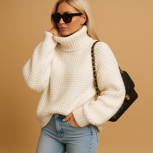 Dames Coltrui Gebreid – Warm, Ademend & Tijdloos