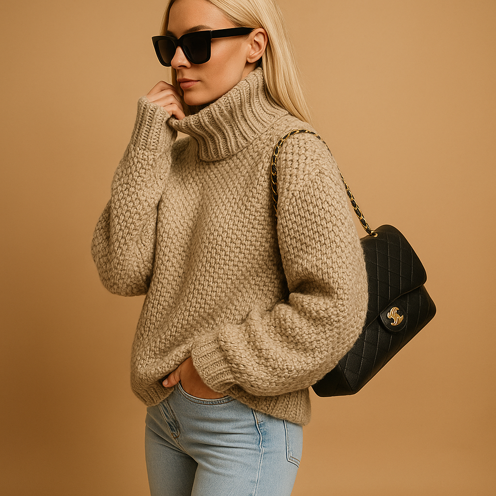 Dames Coltrui Gebreid – Warm, Ademend & Tijdloos