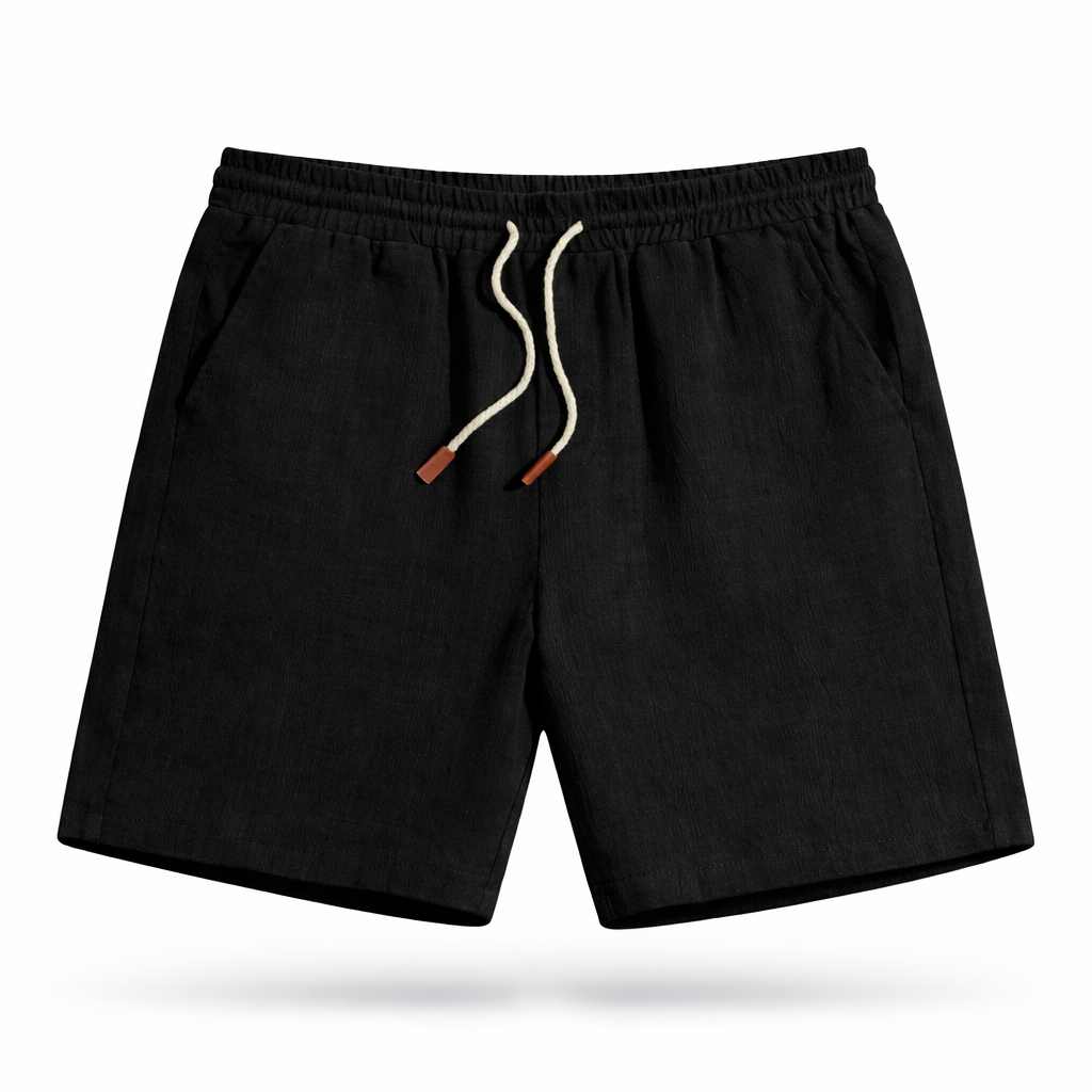 Linnen Shorts - Elastische Taille met Trekkoord