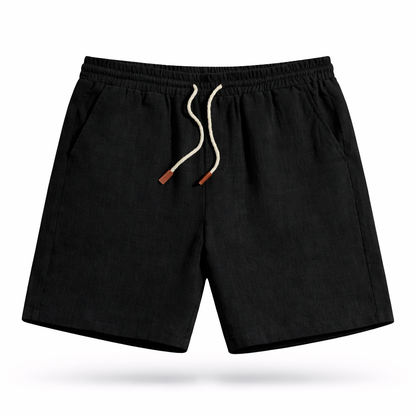 Linnen Shorts - Elastische Taille met Trekkoord